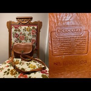 Vintage Coach Collegiate Bag || Style 9815